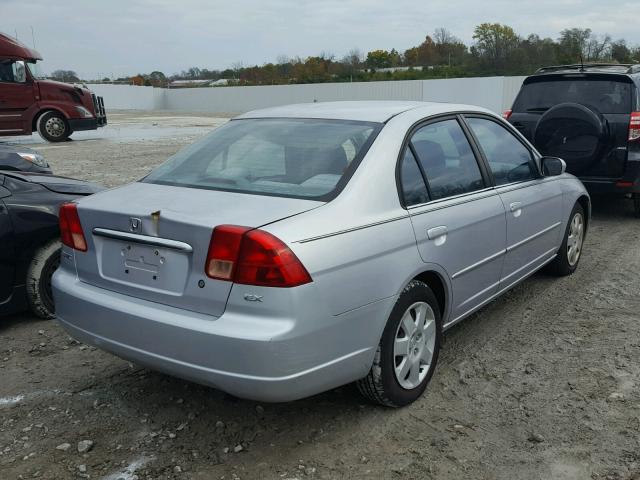 1HGES26761L031612 - 2001 HONDA CIVIC EX TAN photo 4