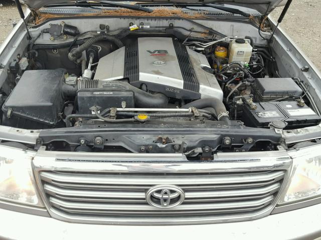 JTEHT05J842051649 - 2004 TOYOTA LAND CRUIS BEIGE photo 7