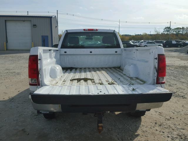 1GTN1TEX0BZ422049 - 2011 GMC SIERRA WHITE photo 6