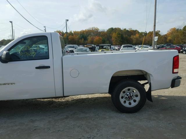 1GTN1TEX0BZ422049 - 2011 GMC SIERRA WHITE photo 9