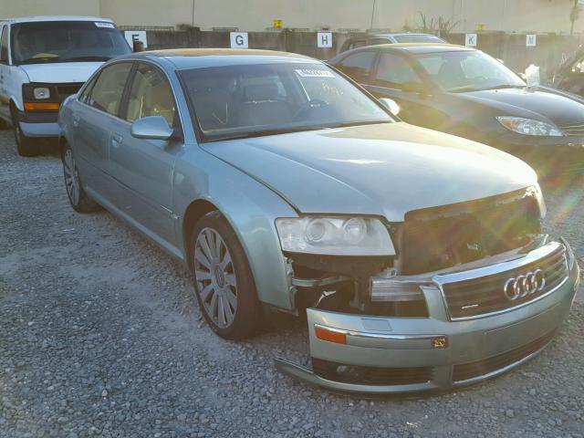 WAUML44E74N023822 - 2004 AUDI A8 L QUATT GREEN photo 1