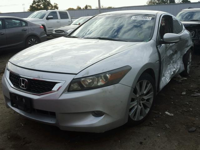 1HGCS228X9A004975 - 2009 HONDA ACCORD EXL SILVER photo 2
