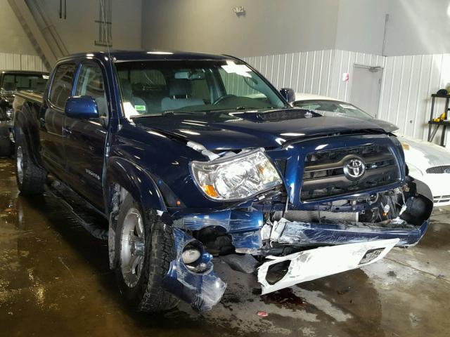 5TEMU52NX7Z412027 - 2007 TOYOTA TACOMA DOU BLUE photo 1