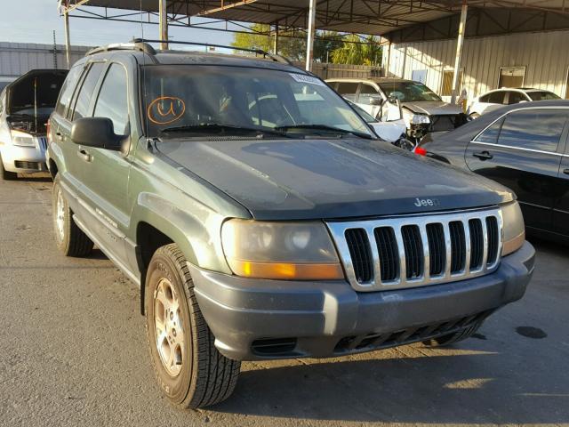 1J4G248S8YC222408 - 2000 JEEP GRAND CHER GREEN photo 1