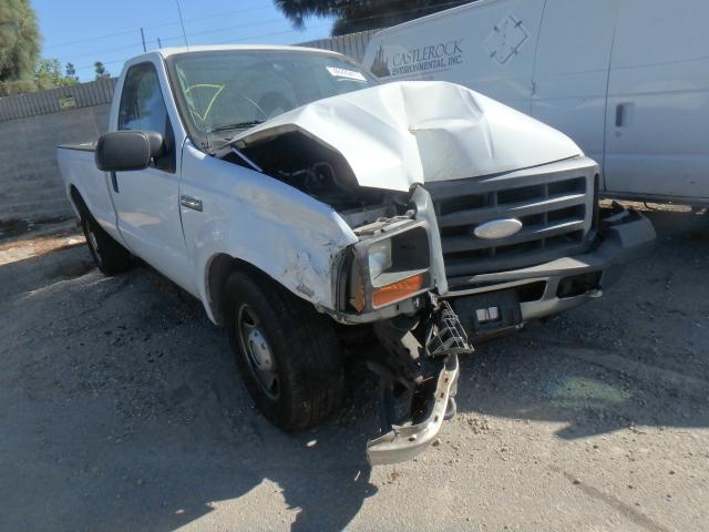 1FTNF20586ED82155 - 2006 FORD F250 SUPER WHITE photo 1