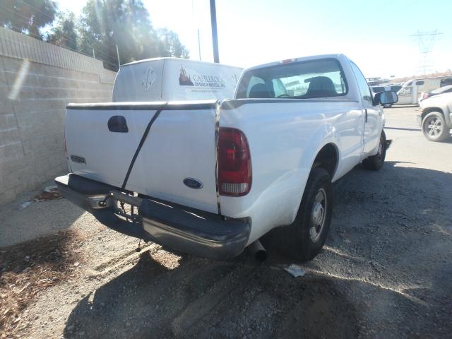 1FTNF20586ED82155 - 2006 FORD F250 SUPER WHITE photo 4