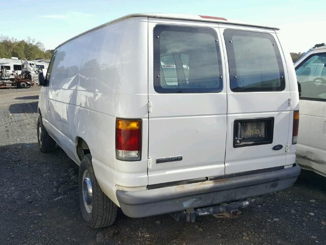 1FTNE24W96HB43329 - 2006 FORD ECONOLINE WHITE photo 3