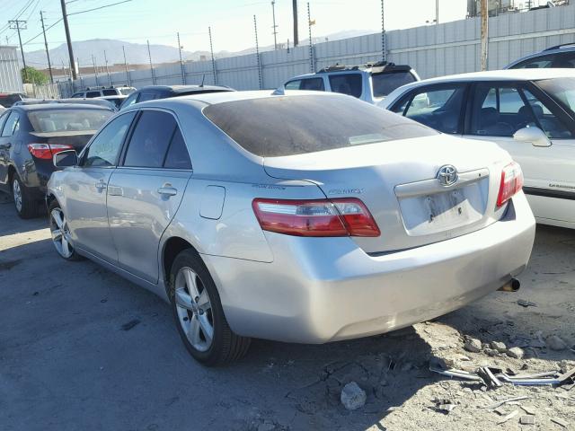 4T1BE46K87U680156 - 2007 TOYOTA CAMRY NEW GRAY photo 3