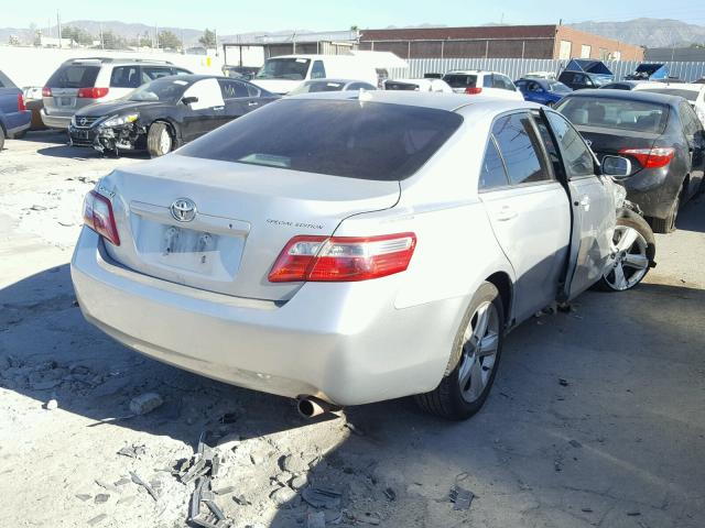 4T1BE46K87U680156 - 2007 TOYOTA CAMRY NEW GRAY photo 4