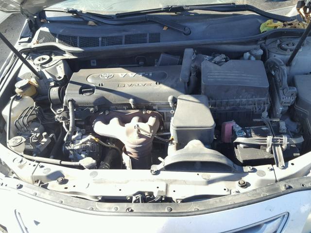 4T1BE46K87U680156 - 2007 TOYOTA CAMRY NEW GRAY photo 7