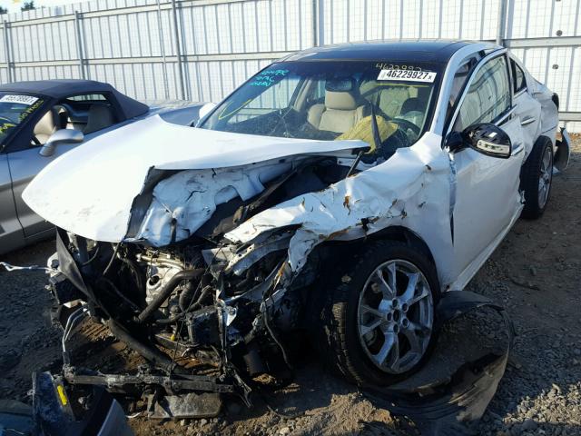 1N4AA5AP7CC832387 - 2012 NISSAN MAXIMA S WHITE photo 2