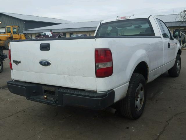 1FTRF12226NA07408 - 2006 FORD F150 WHITE photo 4