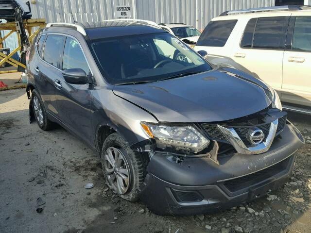 5N1AT2MV4FC927048 - 2015 NISSAN ROGUE S GRAY photo 1