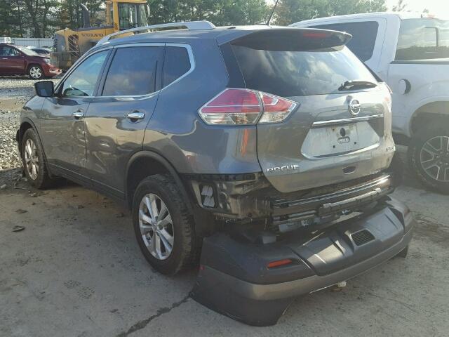 5N1AT2MV4FC927048 - 2015 NISSAN ROGUE S GRAY photo 3