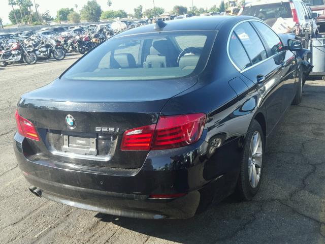 WBAXG5C52DDY36757 - 2013 BMW 528 I BLACK photo 4