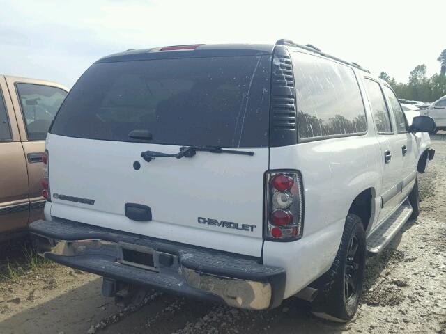 1GNEC16Z43J274297 - 2003 CHEVROLET SUBURBAN C WHITE photo 4