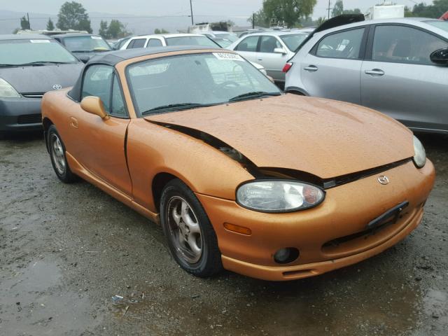 JM1NB353XY0138886 - 2000 MAZDA MX-5 MIATA ORANGE photo 1