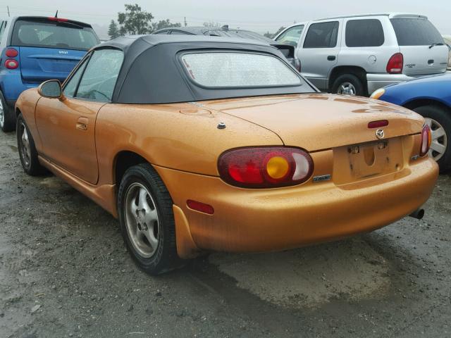 JM1NB353XY0138886 - 2000 MAZDA MX-5 MIATA ORANGE photo 3