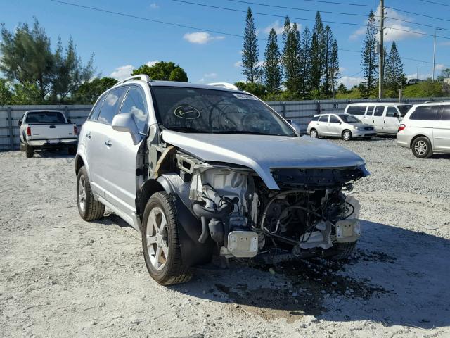 3GNAL3EKXES522536 - 2014 CHEVROLET CAPTIVA SILVER photo 1