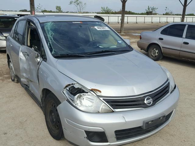 3N1BC1AP6AL432729 - 2010 NISSAN VERSA S SILVER photo 1