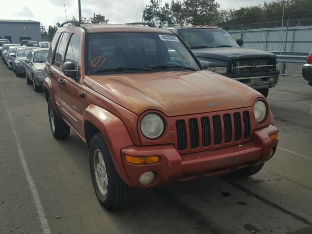 1J4GK58K62W211306 - 2002 JEEP LIBERTY LI ORANGE photo 1