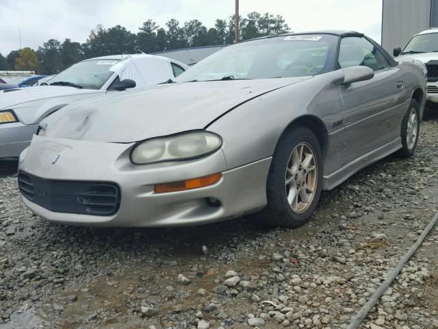 2G1FP22G912124417 - 2001 CHEVROLET CAMARO GOLD photo 2