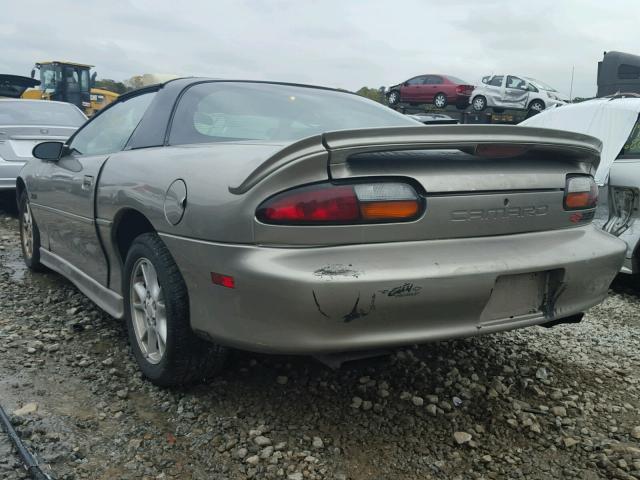 2G1FP22G912124417 - 2001 CHEVROLET CAMARO GOLD photo 3