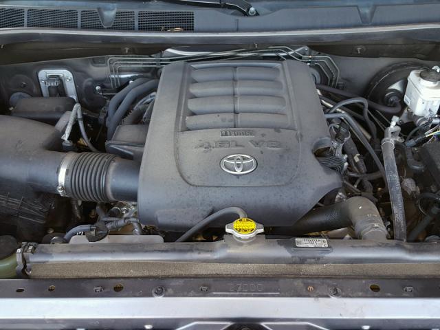 5TFRM5F19FX087003 - 2015 TOYOTA TUNDRA DOU GRAY photo 7