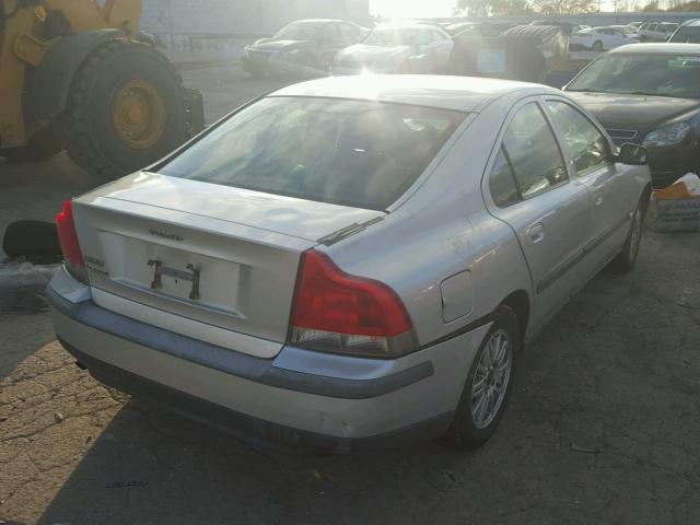 YV1RS61T142355194 - 2004 VOLVO S60 SILVER photo 4