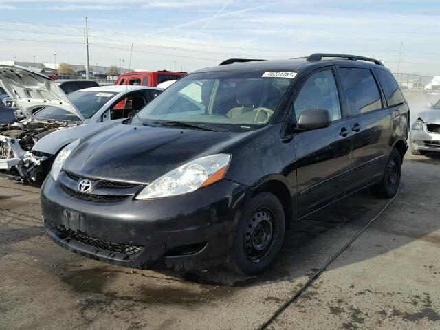 5TDKK4CC9AS292892 - 2010 TOYOTA SIENNA CE BLACK photo 2