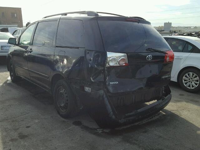 5TDKK4CC9AS292892 - 2010 TOYOTA SIENNA CE BLACK photo 3