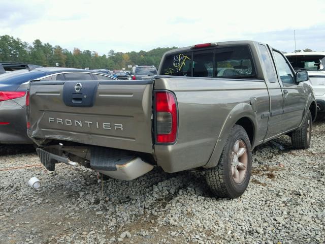 1N6DD26S02C318886 - 2002 NISSAN FRONTIER BROWN photo 4