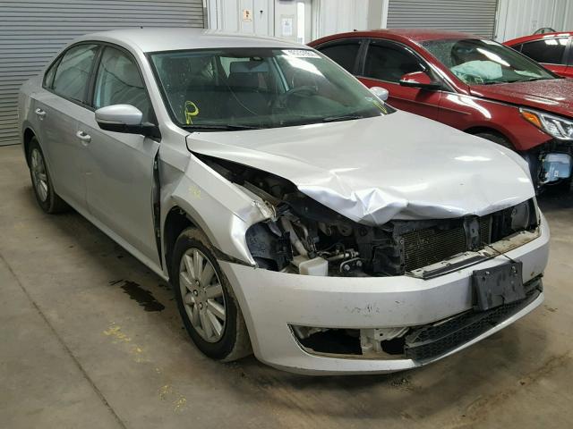 1VWAP7A31DC060131 - 2013 VOLKSWAGEN PASSAT S فضي صورة 1