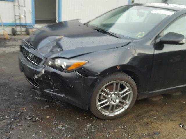 JTKDE167190294821 - 2009 TOYOTA SCION TC შავი ფოტო 9