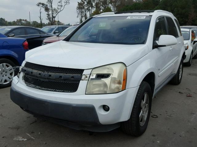 2CNDL63F666147172 - 2006 CHEVROLET EQUINOX LT WHITE photo 2