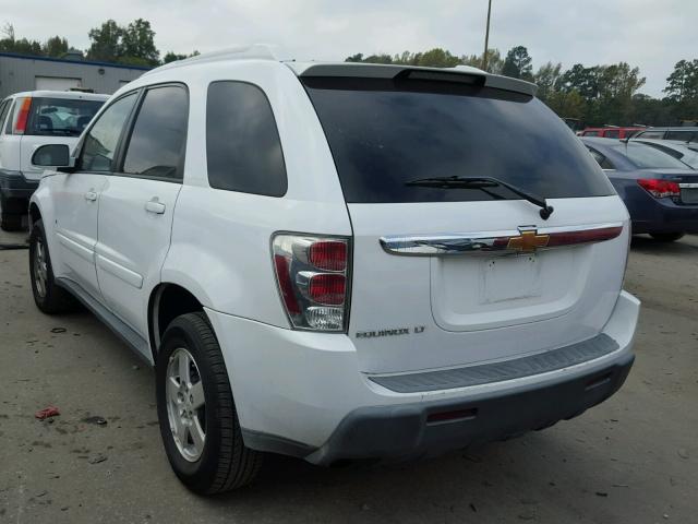 2CNDL63F666147172 - 2006 CHEVROLET EQUINOX LT WHITE photo 3