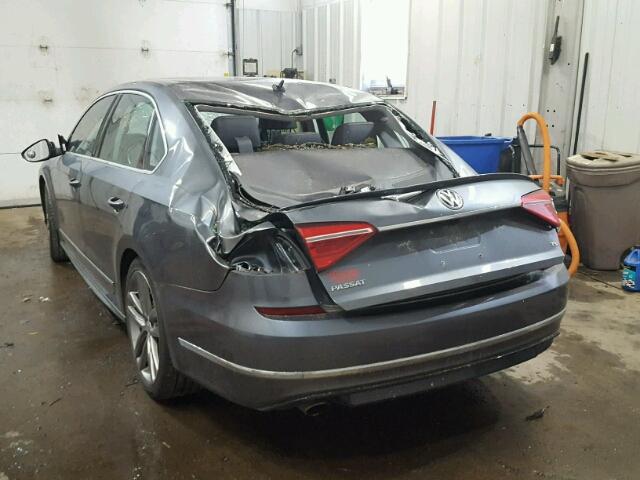 1VWAT7A34GC035692 - 2016 VOLKSWAGEN PASSAT S ნაცრისფერი ფოტო 3