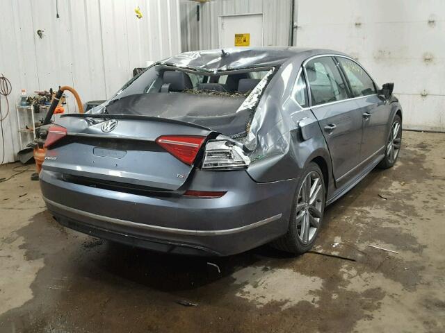 1VWAT7A34GC035692 - 2016 VOLKSWAGEN PASSAT S ნაცრისფერი ფოტო 4