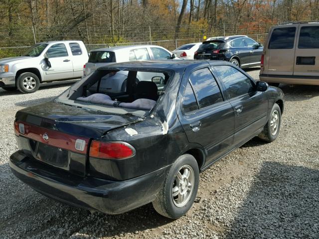 1N4AB41DXXC725871 - 1999 NISSAN SENTRA BAS BLACK photo 4