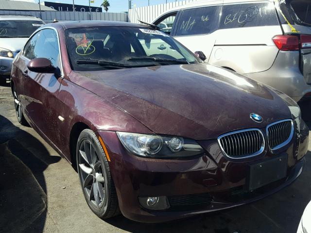 WBAWB33588P134834 - 2008 BMW 328 I BURGUNDY photo 1