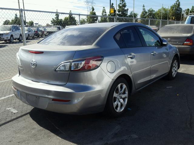 JM1BL1UG5C1551827 - 2012 MAZDA 3 I GRAY photo 4