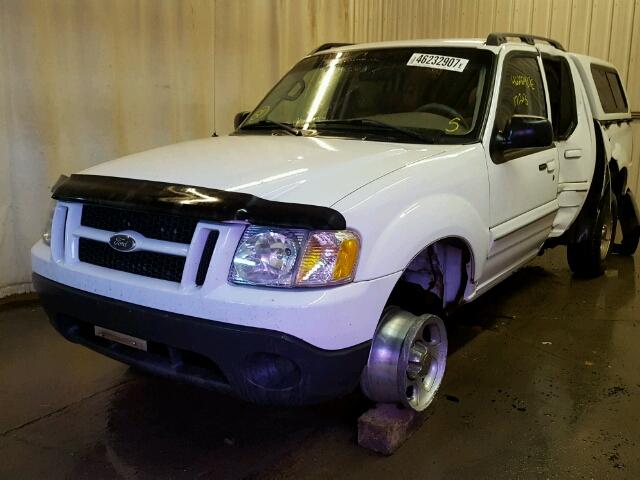 1FMZU77K85UA52368 - 2005 FORD EXPLORER S WHITE photo 2