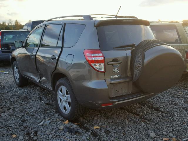 2T3BF4DV5BW134912 - 2011 TOYOTA RAV4 BROWN photo 3