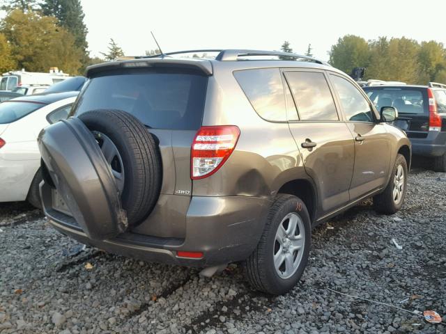 2T3BF4DV5BW134912 - 2011 TOYOTA RAV4 BROWN photo 4