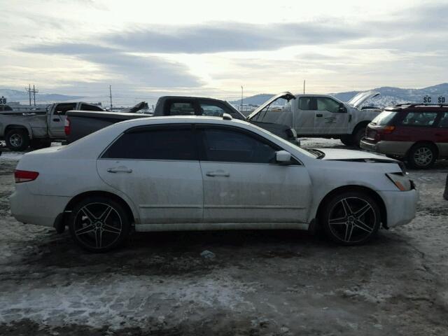 1HGCM66513A053295 - 2003 HONDA ACCORD EX WHITE photo 9