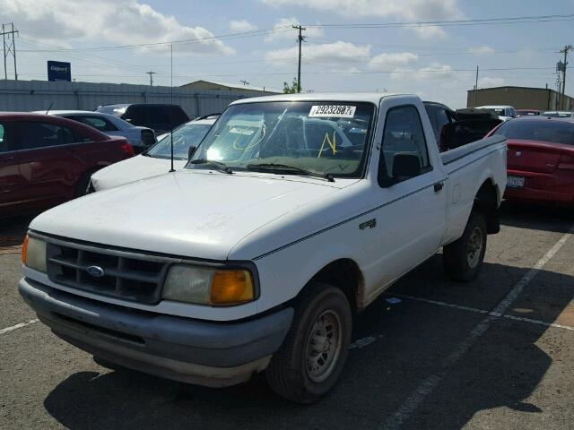 1FTCR10A5RPB28241 - 1994 FORD RANGER WHITE photo 2