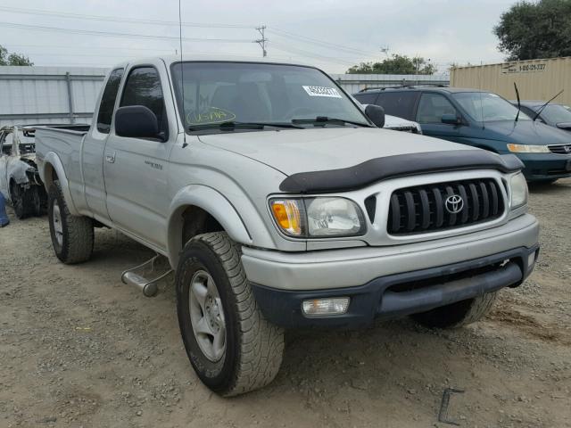 5TESN92N24Z317310 - 2004 TOYOTA TACOMA XTR SILVER photo 1