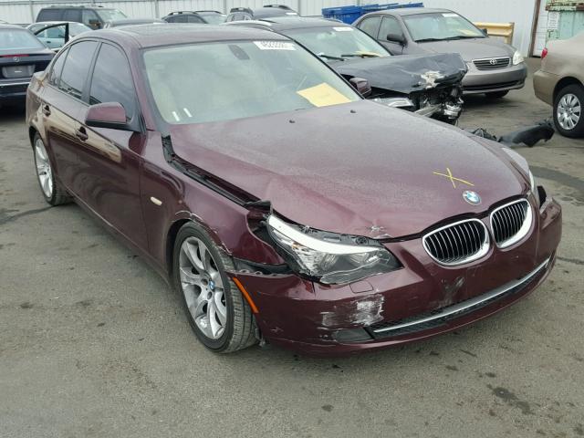 WBANW1C57AC168927 - 2010 BMW 535 I BURGUNDY photo 1