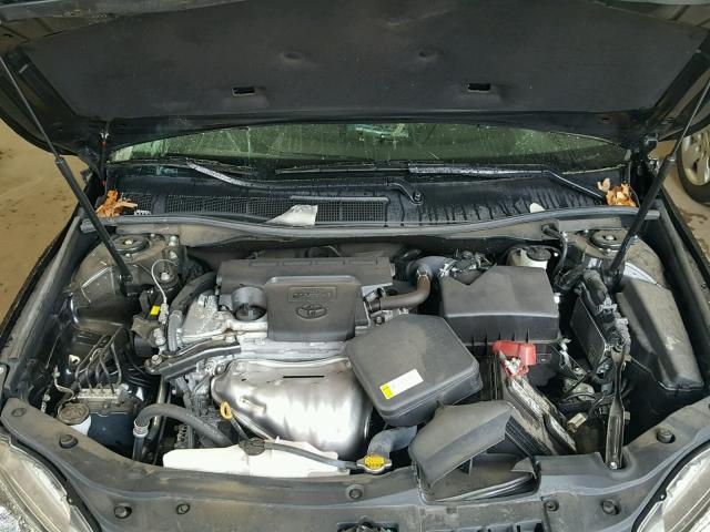 4T1BF1FK7FU111552 - 2015 TOYOTA CAMRY LE შავი ფოტო 7