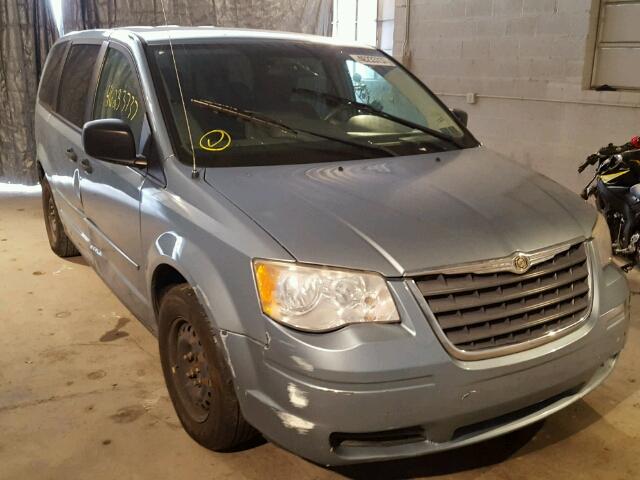 2A8HR44H68R831755 - 2008 CHRYSLER TOWN & COU BLUE photo 1